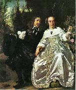 Abraham del Court and his wife Maria de Keerssegieter